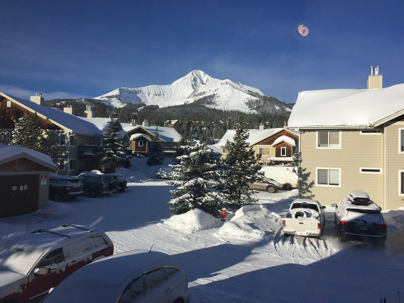 Lone Peak from our Condo