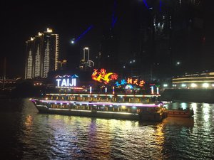 Sailing out of Chongqing