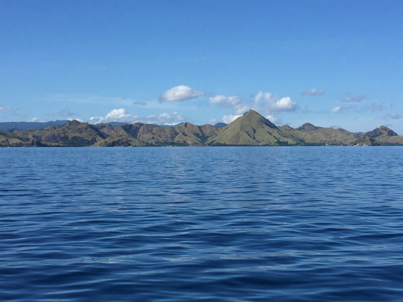 Sailing out from Labuan Bajo