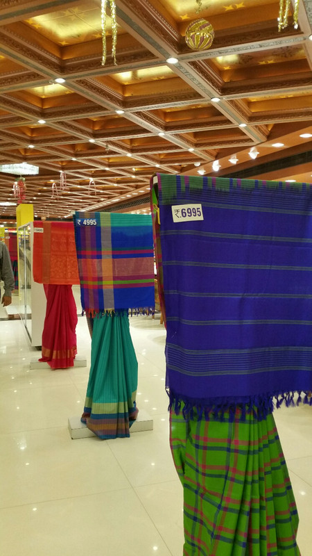 Chennai silks saris