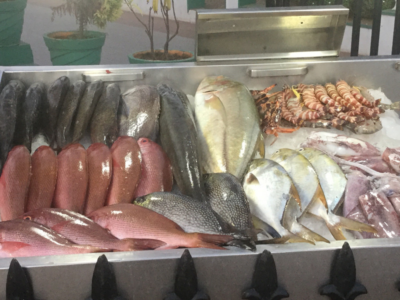 Sea food selection