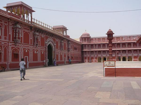 Jaipur - Courtyard of City Palace