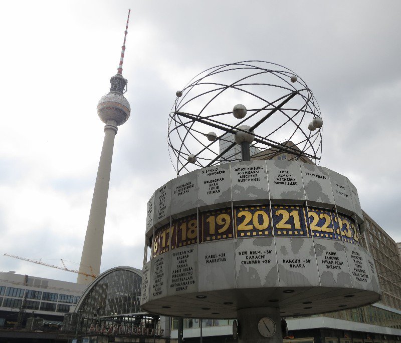 World Clock and TV Tower