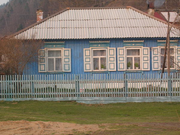 Typical Siberian house