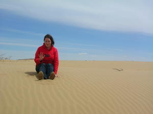 Me on sand dune