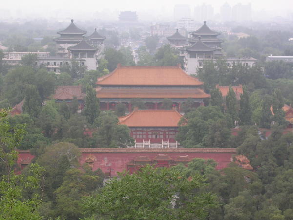 View north from Jingshan Park