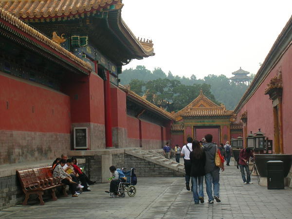 Jinshan Park from the Forbidden City