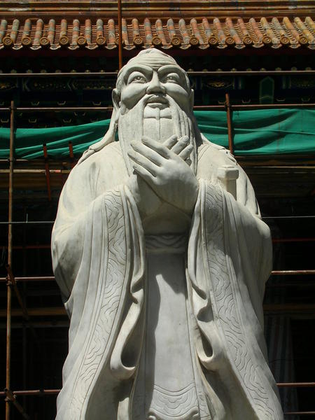 Confucius at Confucius Temple