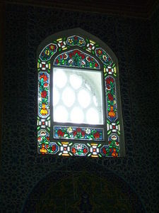 Stained glass ın Topkapı Palace