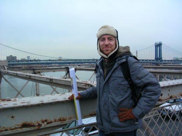 Crossing the Brooklyn Bridge