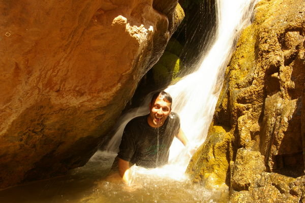 Andras' turn in the Waterfall