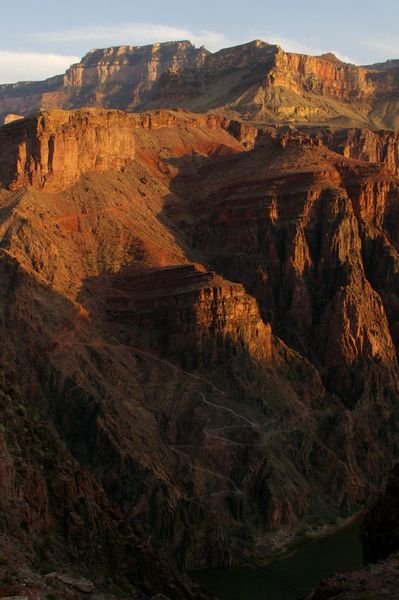 A View of the South Kaibab Trail