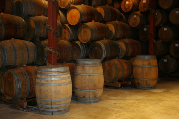 Cellar at V. Suttui Winery