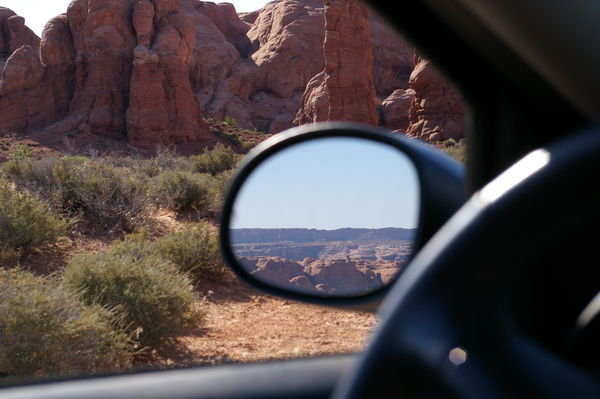 Roadside Reflections in Utah