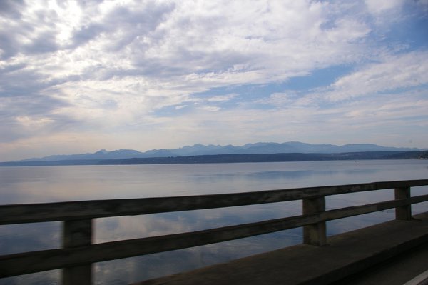 Olympic Mountains and Puget Sound