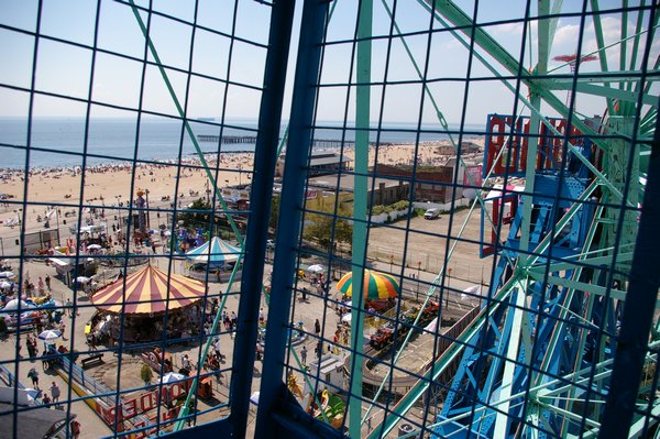 View from the Wonder Wheel