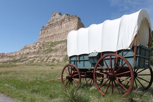 Wagons in Scottsbluff NM