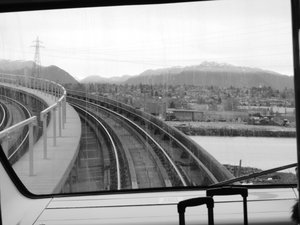 Sky Train to Vancouver