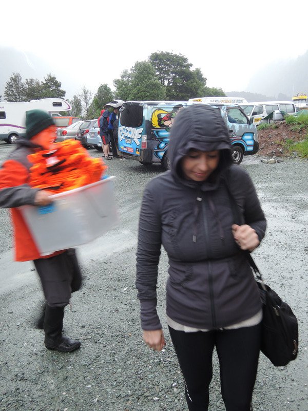 Milford Sound rain