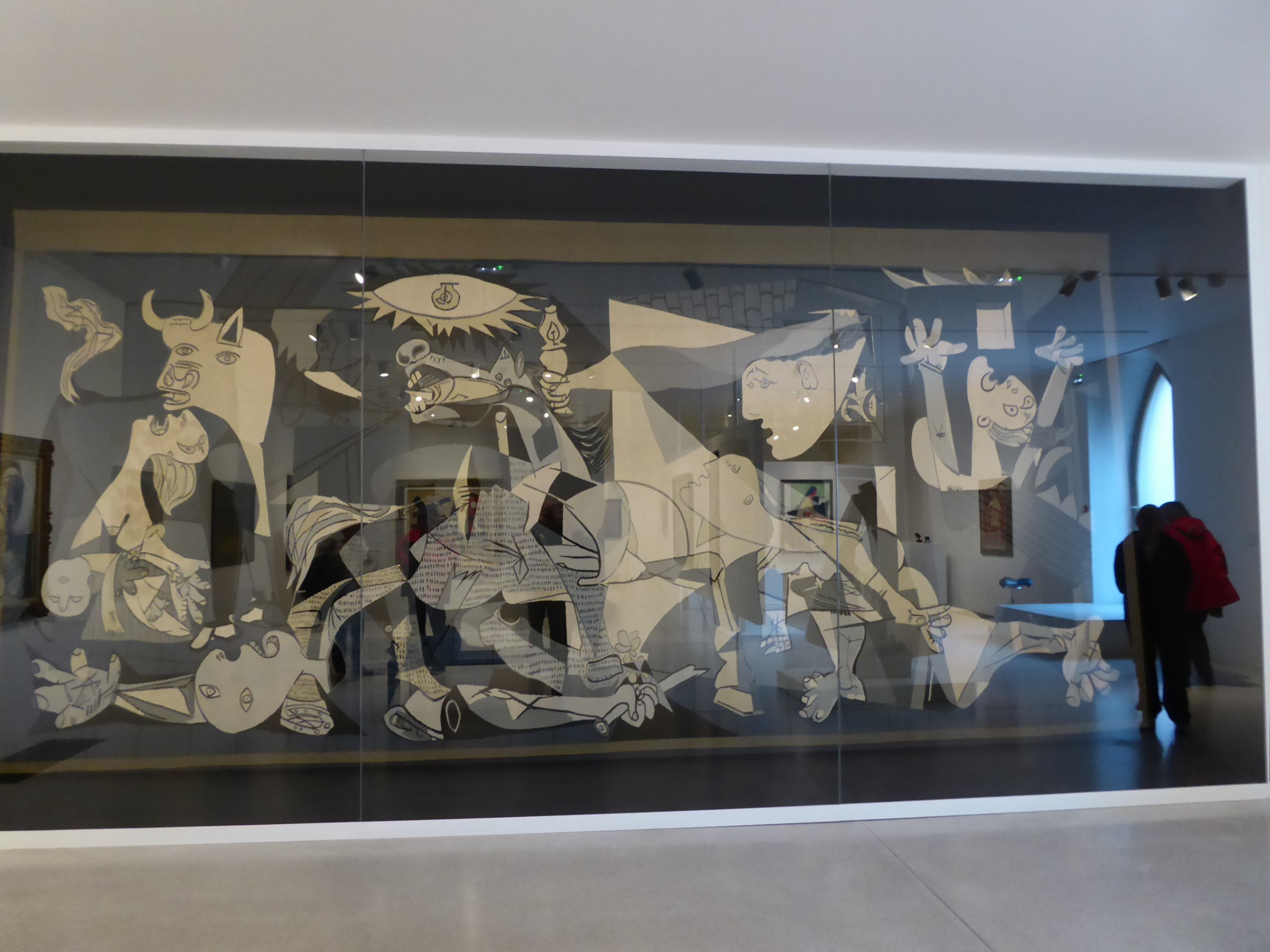 When We Were In Milan In 2016 We Saw Picassos Famous Guernica His Depiction Of The Spanish