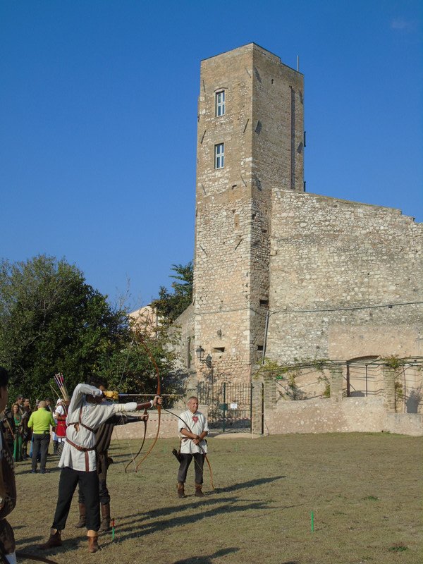 A beautiful location for an archery competition