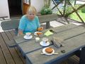 We had coffee there accompanied by the local carrot cake