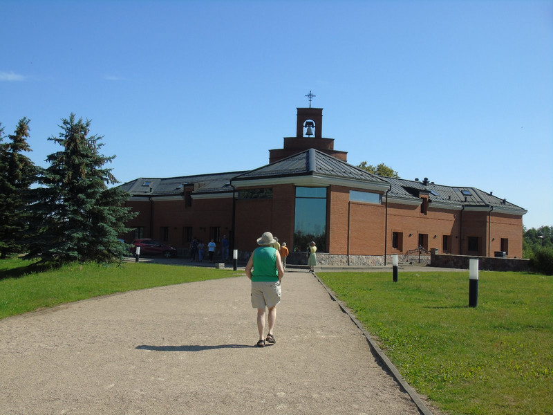 The modern Franciscan monastery