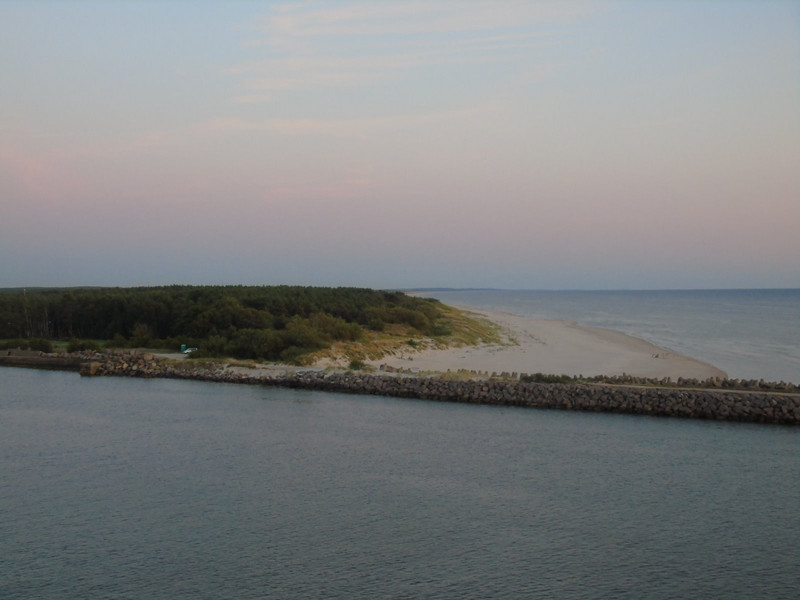 A last look down the Curonian Spit from the Keil ferry