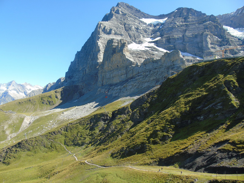 The path beneath the Eiger