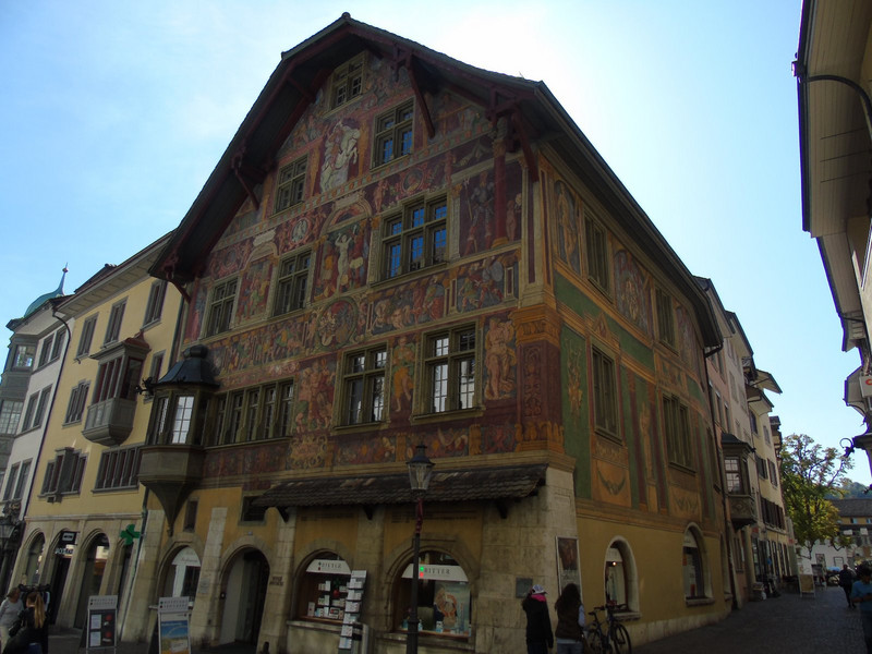 These frescoes claim to be the best of their kind in Switzerland