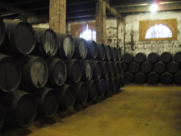 The sherry ageing 