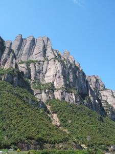 The road along Montserrat