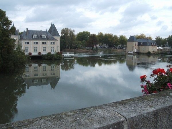 The river Loir at La Fleche