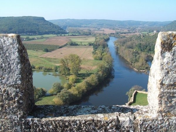The river from the chateau
