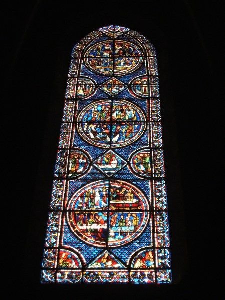 The stained glass