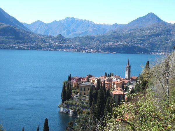 Varenna with Maneggio the other side of the lake