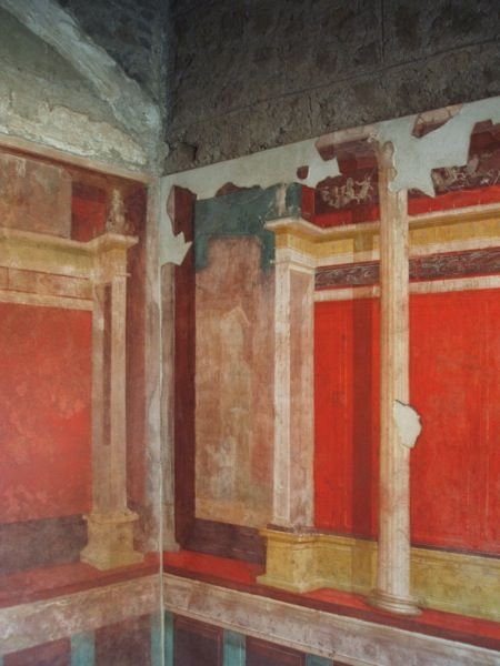 Roman frescoes