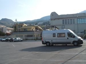 Van by the telecabine