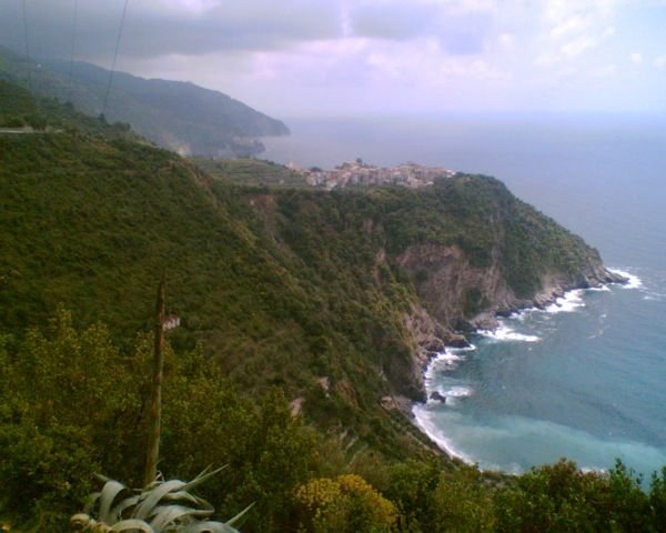Corniglia and some of the coast