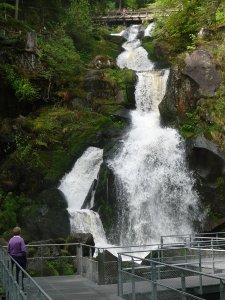 The waterfall