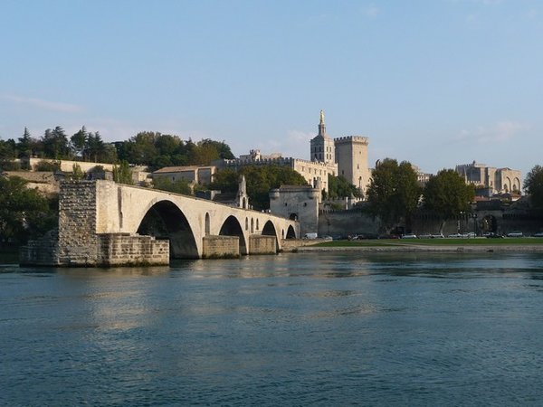 Cityscape from across the Rhone    