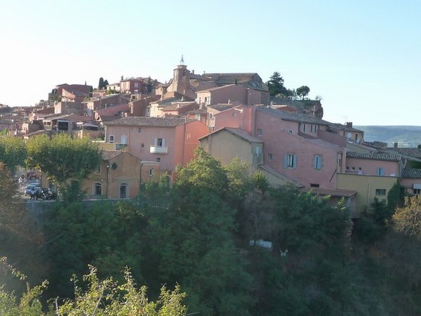 Ochre coloured  Roussillon
