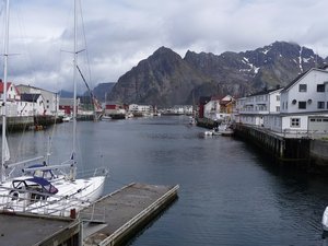 Henningsvaer which we thought was the most attractive settlement on the islands