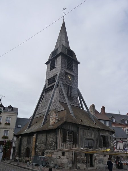 The detached bell tower