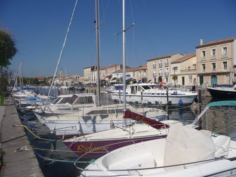 The harbour at Marseillan