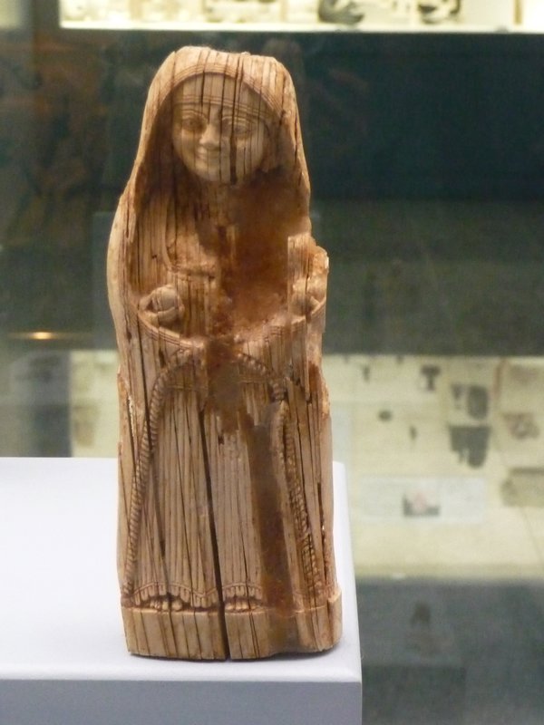 This ivory statuette was my favourite item in the museum