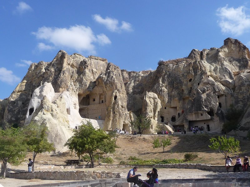 The rock churches in the museum