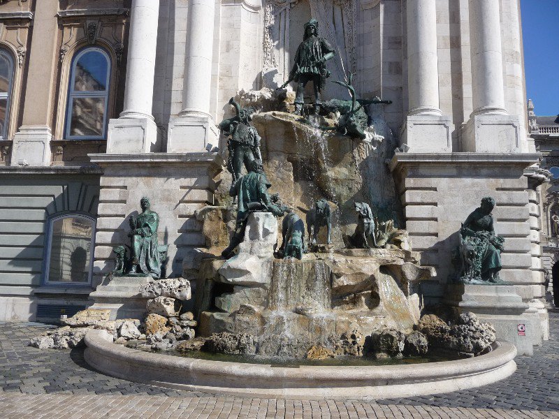 The Matyas Fountain, telling the story of a peasant girl who fell in love with the King