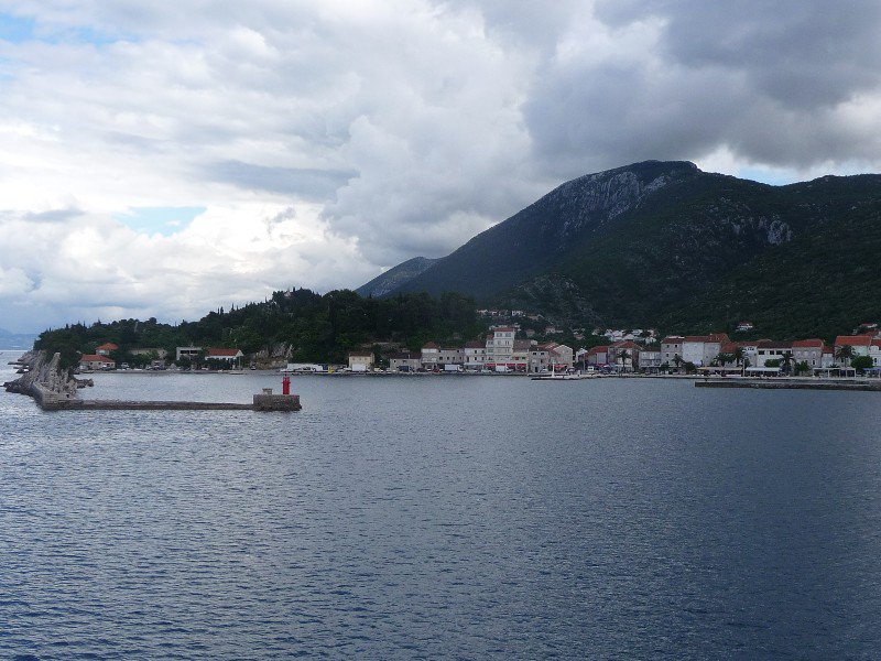 The pretty landing port of Trpanj