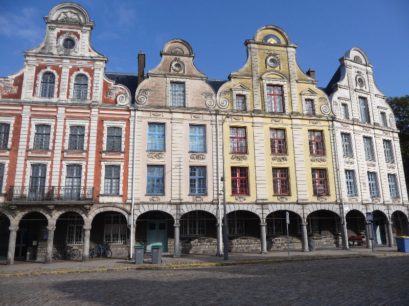 Some of the Flemish buildings